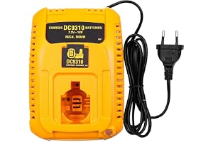 Namvo DC9310 18V XRP batteriladdare Kompatibel med 7,2V-18V Ni-Cd/Ni-Mh batteri DC9071 DC9091 DC9096 DC9098 etc