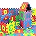 Produktbild Berrose-36 Stück Baby Kind Zahl Alphabet Puzzle Schaum Mathematik Pädagogisches Spielzeug Geschenk-Baby Kind Nummer Alphabet Puzzle EVA Schaum Mathematik pädagogisches Spielzeug Geschenk (Multicolor, 12*12cm/Pcs)