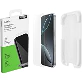 Belkin ScreenForce InvisiGlass iPhone 17 Pro koruyucu folyo, ekran koruyucu, &ccedil;izilmez, konumlandırma kılıflı ekran koruyucu, 