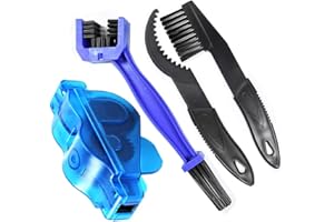 Fongmore Kit nettoyeur de chaîne de vélo 4pcs nettoyage rapide nettoyeur de chaîne brosse à engrenages entretien kit d'outils de nettoyage Mountain bike Mountain bike