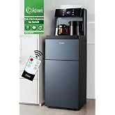 Kıwı Kwp-8570 Gizli Damacanalı, Dahili Otomatik &Ccedil;aycılı, Sıcak Soğuk Dijital Su Sebili Siyah