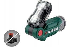 park side PARKSIDE Baladeuse LED « PLLA 12 B2 » rechargeable, 12 V, Blanc