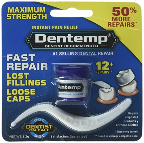 Dentemp Maximum Strength Dental Cement, 0.6 Ounce RS.410 (79.00% Off) - Amazon