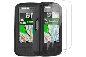 Moorovgi Fund +2 Piezas Protector de Pantalla para Wahoo Elemnt Bolt V2,Película Protectora Protector de Pantalla Accesorio de Ordenador de Bicicleta GPS para Wahoo Elemnt Bolt V2