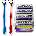 TEEsmile Evolutionary Clean Dental Flossers, Kit of Handle(s) Plus Refillable Heads (2 Long Handles, +200 Tightened 2-Strand Refills)