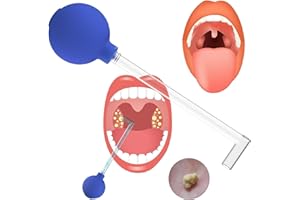 SHIQUAN Mandelsteine Entfernen,Tonsillenstein Entferner,Mandelstein Entferner,Mandelstein Entferner,Tonsil Stone Remover,Mandelstein Entfernen Werkzeug,Gegen Mundgeruch,Oral Care