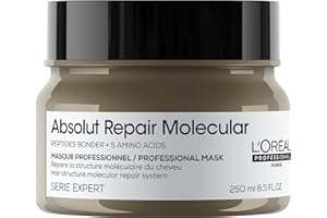 L'ORÉAL PROFESSIONNEL PARIS L'Oréal Professionnel, Routine Réparatrice Pour Tous types de Cheveux Abîmés, Démêle, Renforce & Apporte Douceur et Souplesse, Formule Brevetée, Absolut Repair Molecular