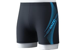 CHUANGOU Maillot de Bain, Slip de Bain pour Homme,Short de Bain Léger et Confortable