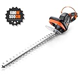 mcgregor 51cm cordless hedge trimmer