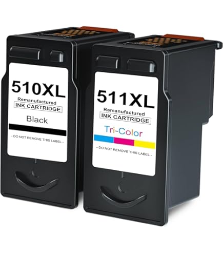 2 BLACK Remanufactured Printer Ink Cartridges For Pixma IP2700 - View #7