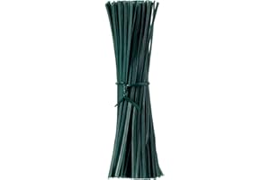 WILLBOND 200 Lazos Giratorios Flexibles de Plástico Multifunción de 12 cm para Planta de Jardín de Torsión de Alambre de PE, Corbata Torcida, Bridas para Cables, Bolsa de Basura, Alambre Recubierto