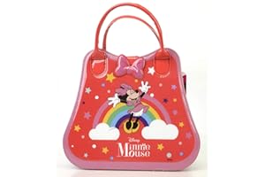 Markwins Minnie Mouse Weekender - Set Trucchi per Bambine - Borsetta Bambina Rigida Minnie - Kit Trucchi e Accessori Divertenti e Colorati - Giochi e Regali per Bambini