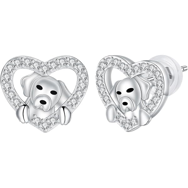 Boucles D Oreilles Laimons Laimons Boucles D'Oreilles Enfant Argent Sterling 925 - Bijoux Sans Nickel - Cadeau Pour Fille - Coffret Cadeau