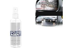 AUMUDE 100ml Car Glass Waterproof Coating Agent,Car Glass Anti-Fog Rainproof Spray Agent Anti Fog Rain Repellent Spray,Anti Fog Spray Auto Glass for Windows,Windshields,Mirrors,Shower Doors (Rainproof Agent)