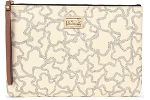 TOUS Multi, Clutch K Icon Beige pour Femme, Petit