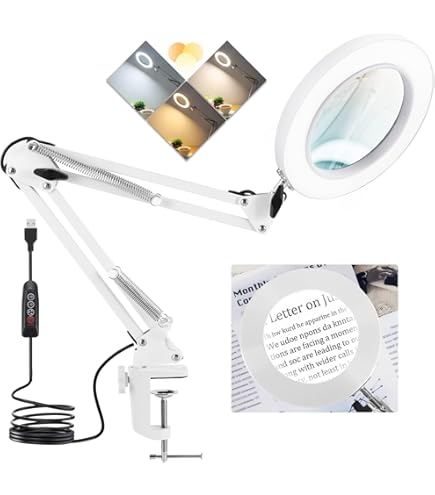 Lampada Tavolo Pinza Da Tavolo Per Lampade A Lente D'Ingrandimento