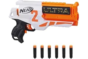 Nerf Hasbro Ultra Two Blaster Motorizzato, Retrocarica Rapida, 6 Dardi Ultra, Compatibile Solo con i Dardi Ultra, (E79214R0)
