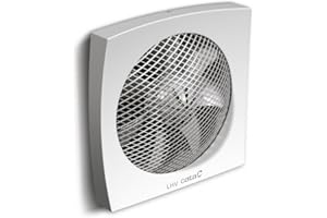 Ventilatore da parete CATA LHV-160, design elegante, funzionamento particolarmente silenzioso e prestazioni di alta qualità, 450 m3/h, 160 mm, 100% originale di marca CATA dal 1947