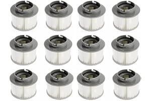 Mscomft Replacement Filter Cartridges for MSPA Bubble Spa Hot Tubs (Upgraded Version 2020 for MSPA All Models) (12 PCS)