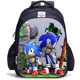 Sonic The Hedgehog sh10844 Zaino trolley grande di Sonic Il Riccio :  Valigeria