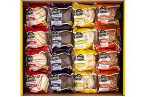 PARKERS FOODSERVICE Ambient Mixed Topped Muffins - 16 x 105gm (BBE 01/12/25)