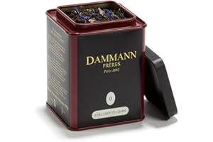 Pasticceria Passerini dal 1919 Dammann Earl Grey Yin Zhen - Thé Noir à la bergamote, boîte 100g - Dammann Frères