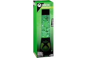 BargainsMania Xbox Lava Lamp - Flow Mood Lighting - Night Light Brighten Up Your Desk at The Office - Indoor Lighting - Ideal for Living Rooms & Bedrooms Modern Gift Kids