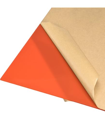 5 Lastre In PMMA Acrilico Arancione 7x5 Pollici - Per Fai Da Te, Arte E Laser - Foto 7