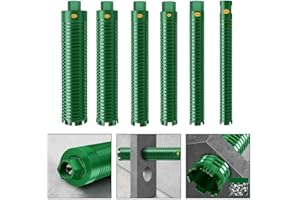 HEIBTENY Robusta punta per carotaggio in lega da 370 mm, gambo M22, perforatore per foratura in calcestruzzo (76 mm)