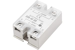 KUIDAMOS SSR-40 DD 40A DC Solid State Relay Module Load 5-220V For Industrial Automation Process