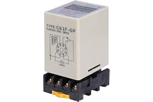 KIMISS Sensore di Livello del Liquido Relè di Livello del Liquido C61F Gp Ac220V 50 60Hz Regolatore di Livello Senza Galleggiante del Liquido con Base