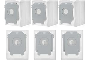 LEADAYBETTER Confezione da 6 sacchetti per Roomba i7, i7+, i7Plus, i8, i8+, i3, i3+, i4, i4+, i6, i6+, j7, j7+, s9, s9+, s9Plus Borsa di ricambio per Roomba aspirapolvere