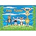 Little Giant Kids Personalised Jungle Animal A3 PVC Placemat