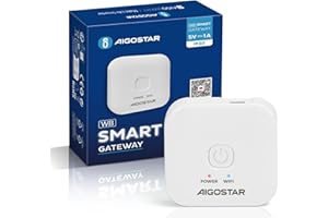 Aigostar Smart Mesh Hub, Work with Aigo's Smart Bluetooth Mesh, Group Control Centre System Up to 100 Device for Remote Use of Smart Devices