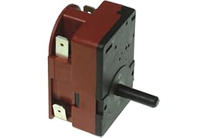 GASTROTEILESHOP Interruttore temporizzato C20 per Sirman PP EXPO 4 CE, PP EXPO 8 CE, Aristarco TA-2, TA-3 per tostapane, pelapatate e pelapatate a 2 poli