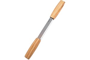 BeaverCraft DK2 Draw Knife Woodworking Tool 11cm Drawknife Wood Carving Tools Wood Draw Knife Woodworking Whittling Tools