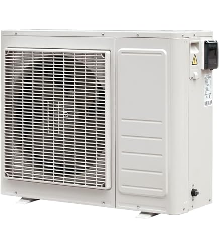 Pompe à Chaleur Pour Piscine NET Inverter 04 - 15 à 30 M³, Ultra Silencieuse, WiFi, COP Jusqu'à 13.2, Chauffage économe