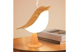 HAOTAO Lampe de Chevet Tactile, Lampe De Table Rechargeable avec 3 Modes Dimmable, 3000K-6000K, 1800mAh, Sans Fil, Décoration pour Maison, Parfaite pour Chambre Bureau Cadeau