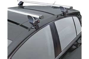 Twinny Load A25 Semi Fit Aluminium Roof Rack Set (For Vehicles Without Roof Rails)