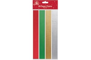 TALLON 80 foil Paper Chains Christmas Garland