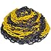 Produktbild vidaXL Absperrkette Kunststoffkette Parkplatzsperre UV-beständig gelb-schwarz 6mm 30m