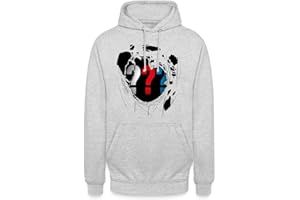 Spreadshirt Die Drei Fragezeichen Logo Brust Unisex Hoodie
