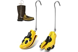 Masvan Shoe Stretchers for Men Women Calf Boots, Adjustable Cowboy Boot Height And Loosen Toe Boxs, Professional Shoe Tree Instep Expander for Hiking Working Boots