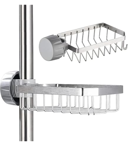 IKEA BROGRUND Duschablage – Verchromtes Regal Für Die Duschstange, 25 X 4 Cm