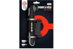 Bomba de Aire Bicicleta Optio Cycle Inflador Bicicletas 120 PSI (8,3 Bar) Bomba de Aire | Bomba Bicicletas | Bombin Bicicletas | Hinchador Bicicleta | Bomba Bicicleta | Mini Bomba de Bicicleta