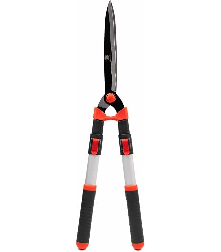 Forbici Telescopiche Per Siepi 65-85 Cm – Lame In Acciaio, Taglio Preciso E Manico Ergonomico