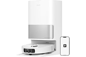 DREAME L10s Ultra Gen 2 Robot Aspirateur Laveur 10 000 Pa, Technologie MopExtend RoboSwing, Base Entièrement Automatique, Mode Animaux, 32 réglages de niveau d'eau, Système de lavage des sols DuoScrub