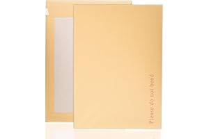 Arpan 324mm x 229mm A4 C4 Manilla Hard Board Backed Envelopes Do Not Bend (Pack of 125)