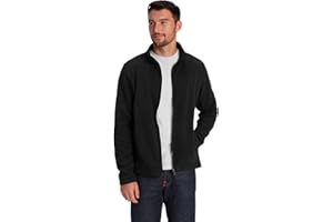 TOG24 Revive Mens Fleece Jacket. Mens Fleece Made From 100% Recycled Polyester With Full-Zip. Mens Fleece Jacket With 2 Lower Pockets, Lightweight & Warm, Anti-Pill Fabric