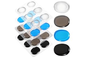 24 stycken trumdämpare geler trumdämpare mjuk trumdämpare kuddar trumdämpare silikon trumdämpare transparent ljuddämpning trummor självhäftande gel trumma tyst för effektiv ljuddämpning